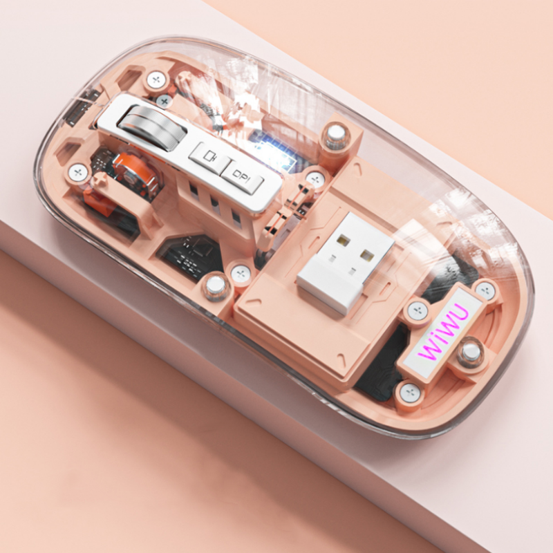 Lisslune | Transparent Wireless Silent Bluetooth Mouse