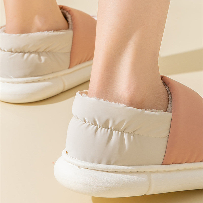Lisslune | Non-Slip Waterproof Cotton Slippers