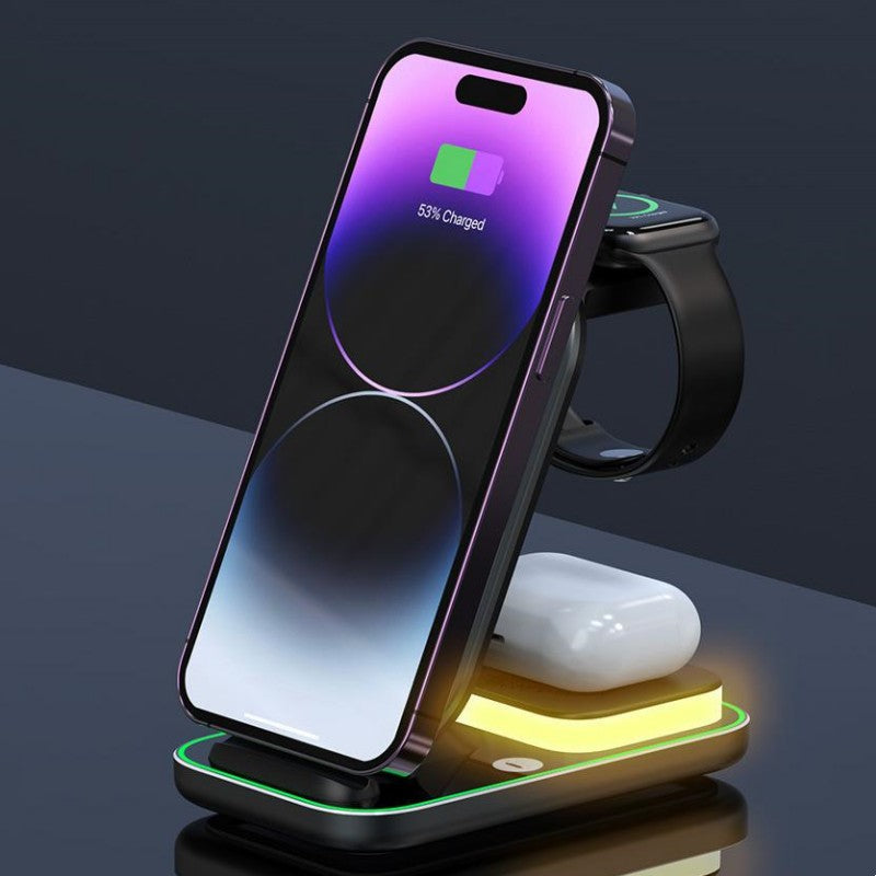 Lisslune | Multi-Functional Magnetic Wireless Charging Phone Stand