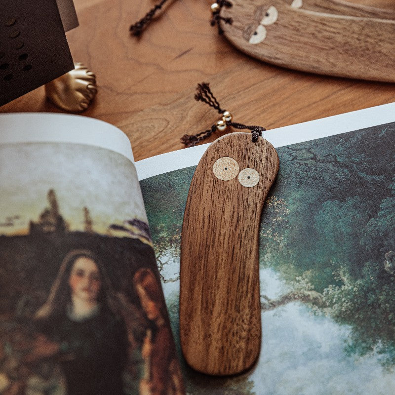 Lisslune | Wooden Tassel Creative Bookmark