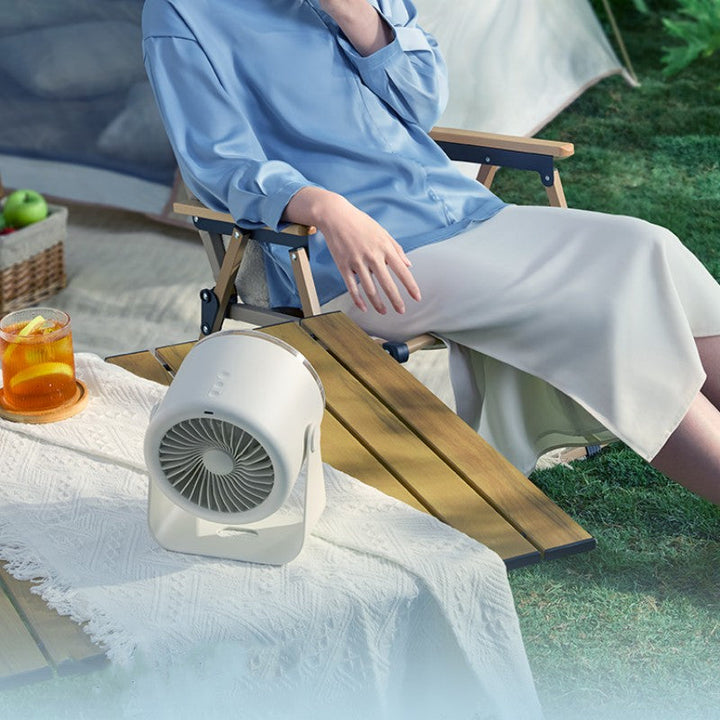 Lisslune | Desktop + Wall-Mounted Small Portable Silent Fan