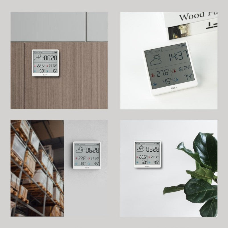 Lisslune | Home Precision Adhesive and Standable Thermohygrometer