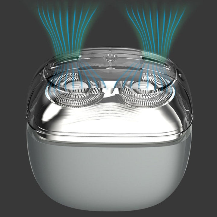 Lisslune | Mini Rechargeable Full-Body Washable Dual Blade Shaver