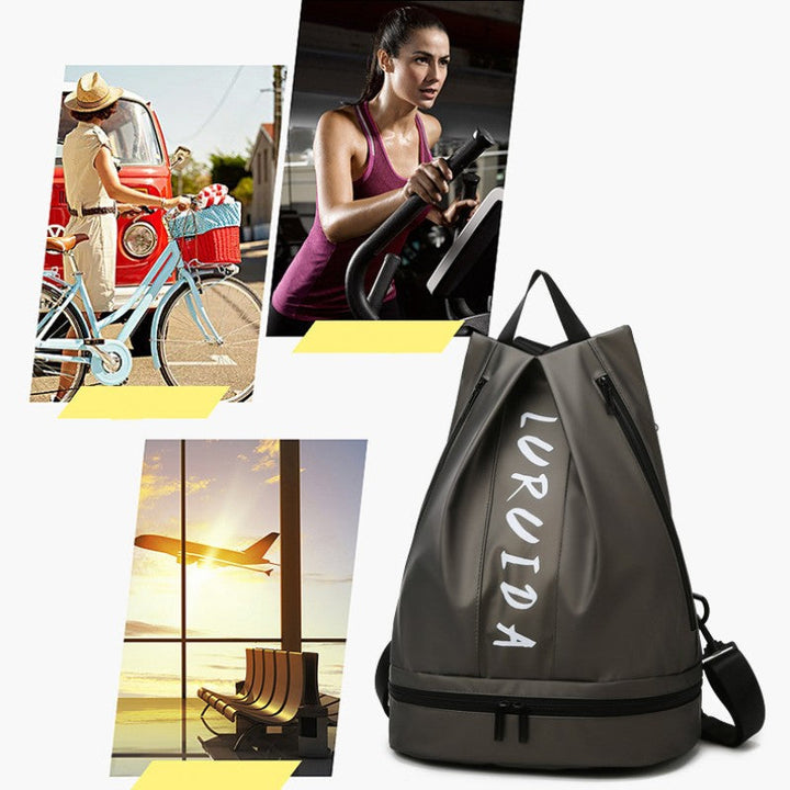 Lisslune | Large Capacity Sport And Fitness Backpack With Wet And Dry Separation