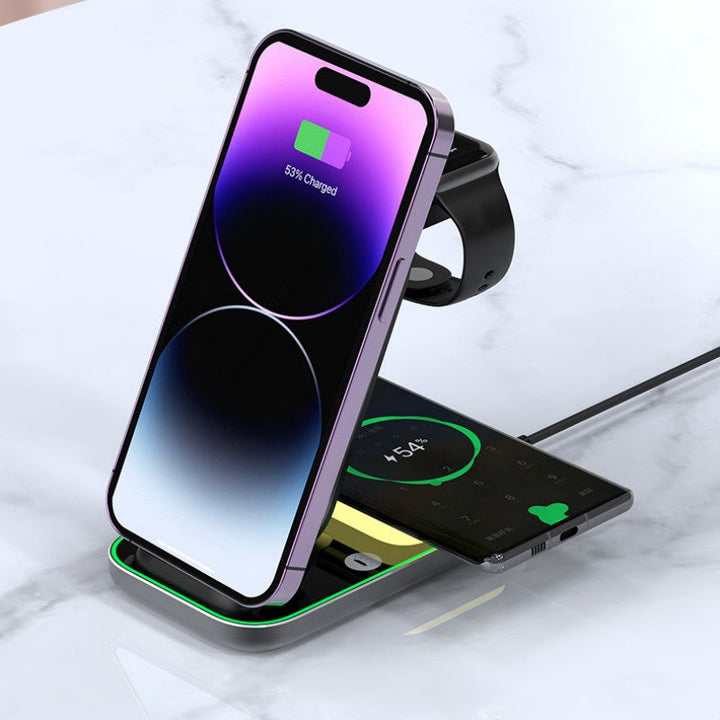 Lisslune | Multi-Functional Magnetic Wireless Charging Phone Stand