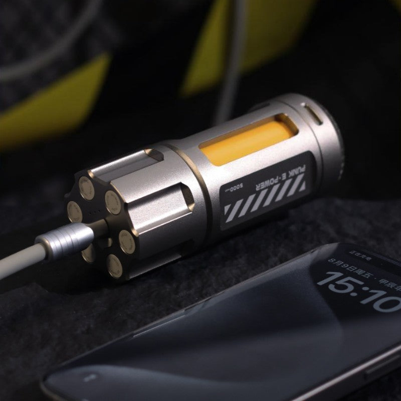 Lisslune | Creative Stress-Relief Mechanical Rotating Power Bank