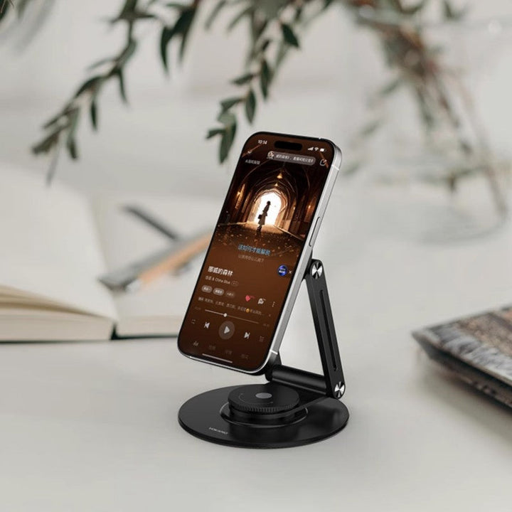 Lisslune | Alloy Magnetic Adsorption Rotating Folding Multi-angle Phone Stand