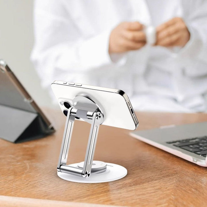 Lisslune | Alloy Magnetic Adsorption Rotating Folding Multi-angle Phone Stand