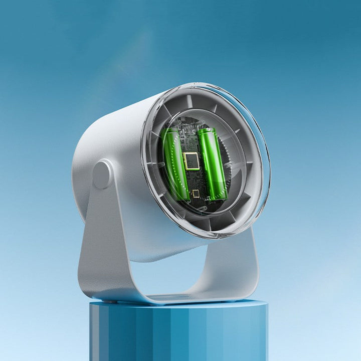 Lisslune | Desktop + Wall-Mounted Small Portable Silent Fan