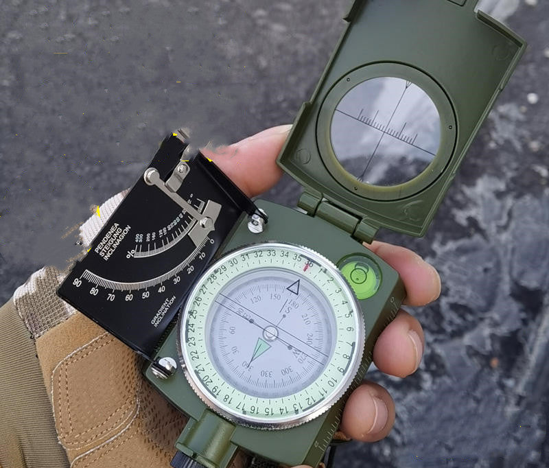 Lisslune | High-Precision Outdoor Tactical Ranging Luminous Compass