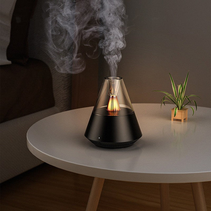 Lisslune | Mist Humidifier With Sleep-inducing Candlelight Aromatherapy