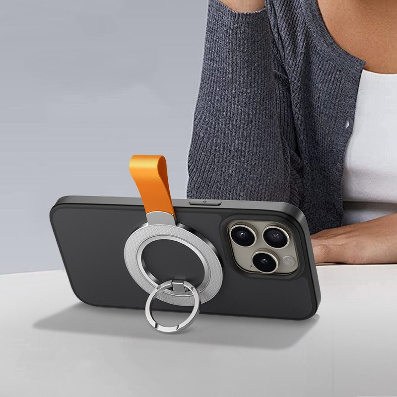 Lisslune | Infinite Adjustment Metal Anti-Slip Lazy Magnetic Ring Holder
