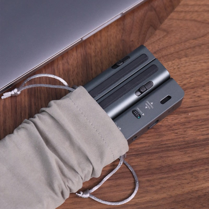 Lisslune | Removable Folding Laptop Stand With Docking Station