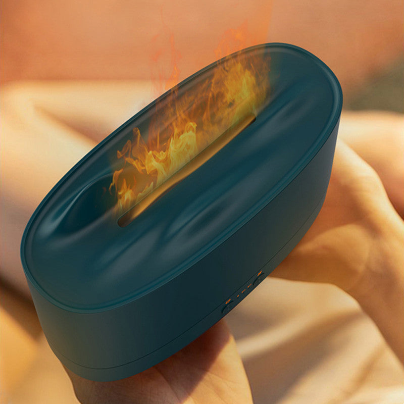Lisslune | 3D Flame USB Home Quiet Atmosphere Light Humidifier