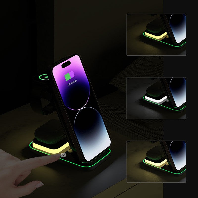 Lisslune | Multi-Functional Magnetic Wireless Charging Phone Stand