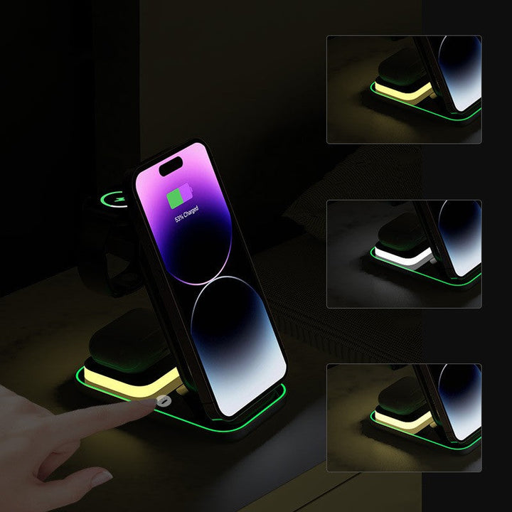 Lisslune | Multi-Functional Magnetic Wireless Charging Phone Stand