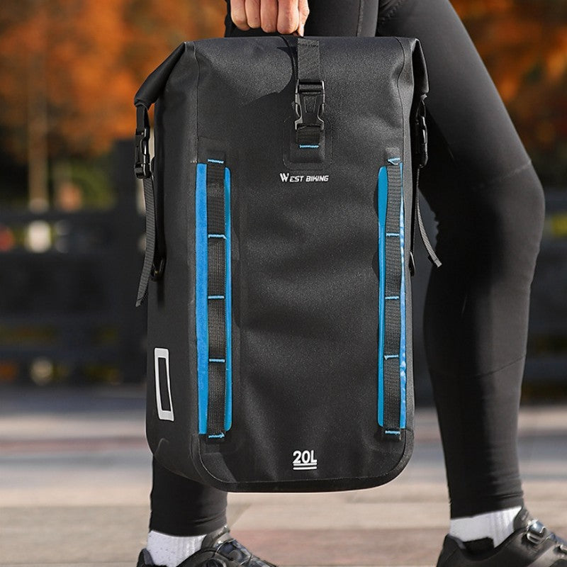 Lisslune | Waterproof Expandable Pannier Bag For Bicycle Rear Seat