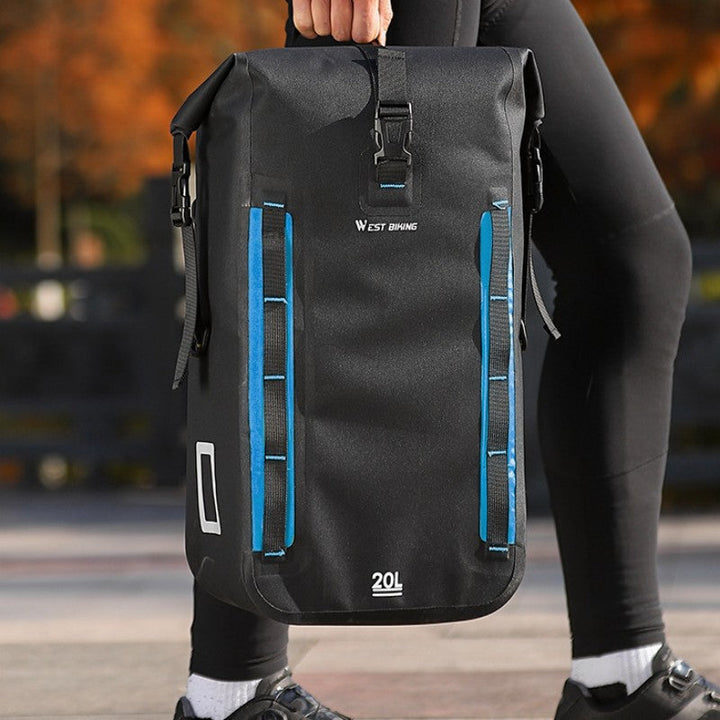 Lisslune | Waterproof Expandable Pannier Bag For Bicycle Rear Seat