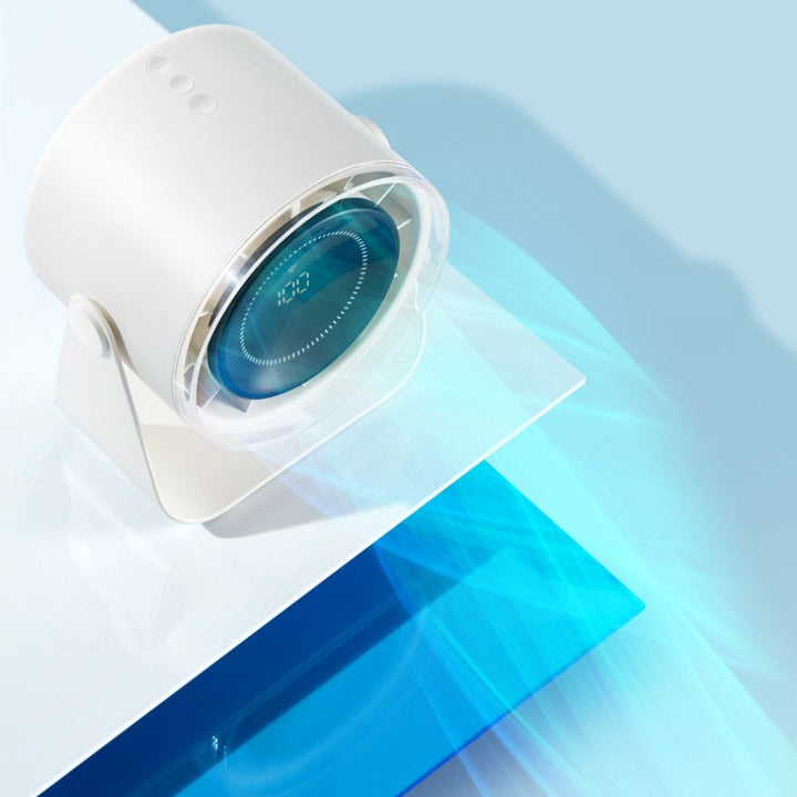 Lisslune | Desktop + Wall-Mounted Small Portable Silent Fan
