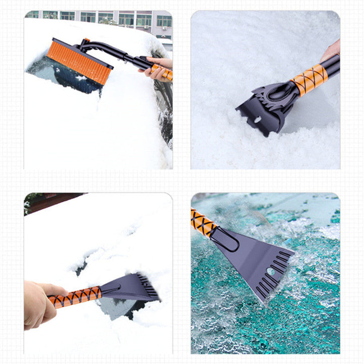 Lisslune | Retractable Snow Scraper And De-Icing Tool For Car