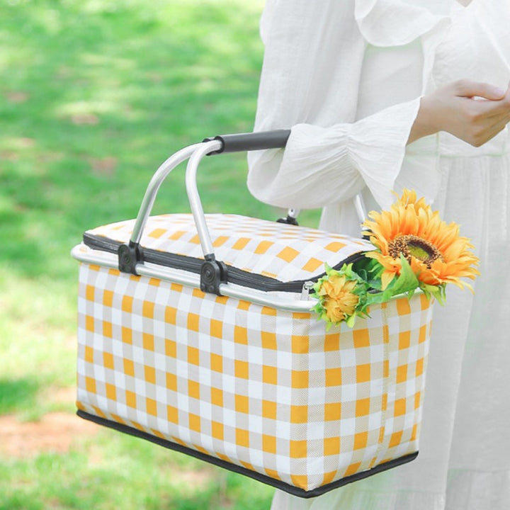 Lisslune | Foldable Outdoor Portable Picnic Basket