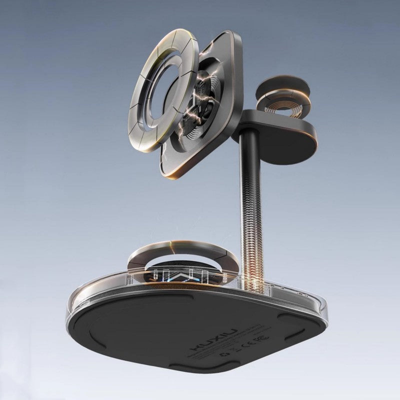 Lisslune | 3-in-1 Basketball-Style Magnetic Wireless Charger