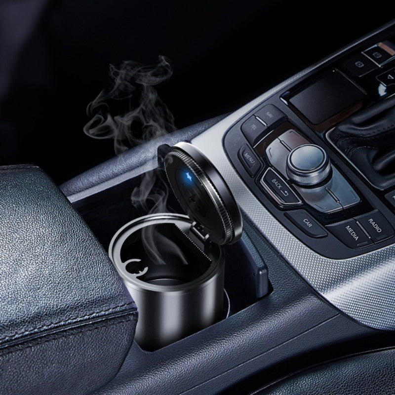 Lisslune | Multi-functional Covered And Illuminated Car Ashtray