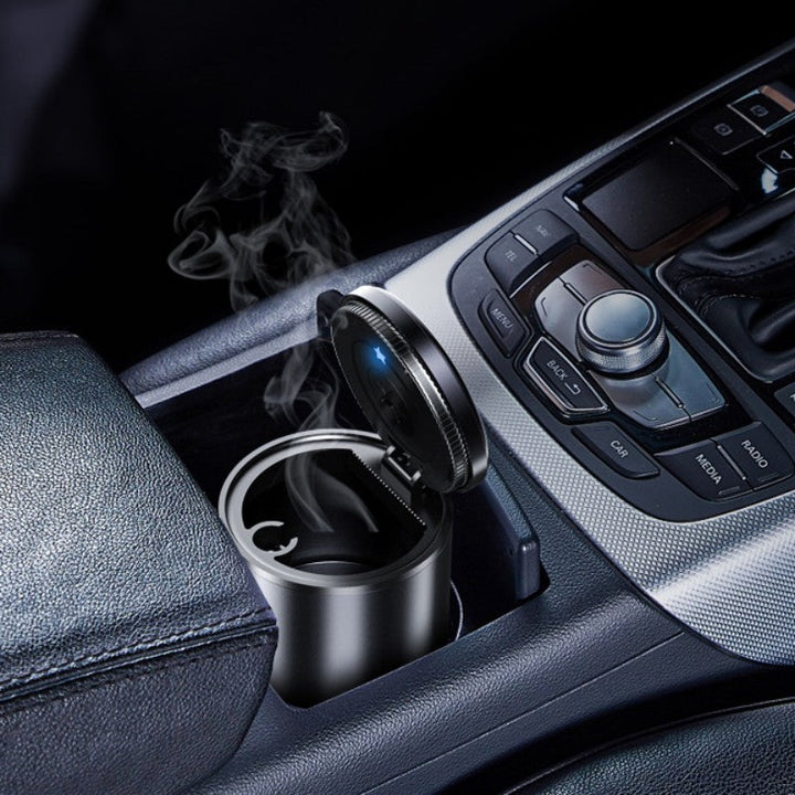Lisslune | Multi-functional Covered And Illuminated Car Ashtray