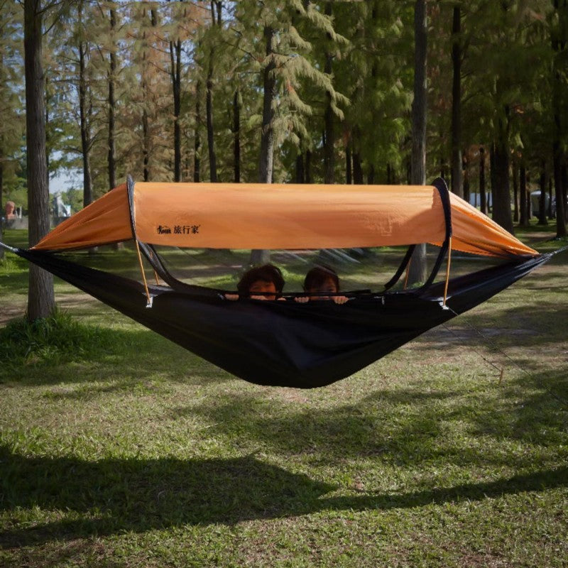 Lisslune | Outdoor Anti-Tipping, Mosquito-Proof, Sunshade Hammock