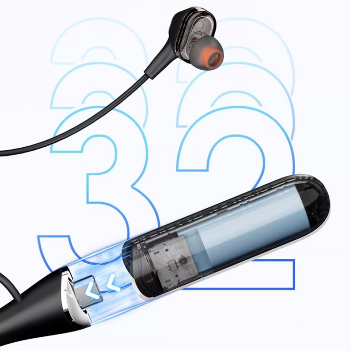 Lisslune | In-Ear Magnetic Neckband Bluetooth Earphones