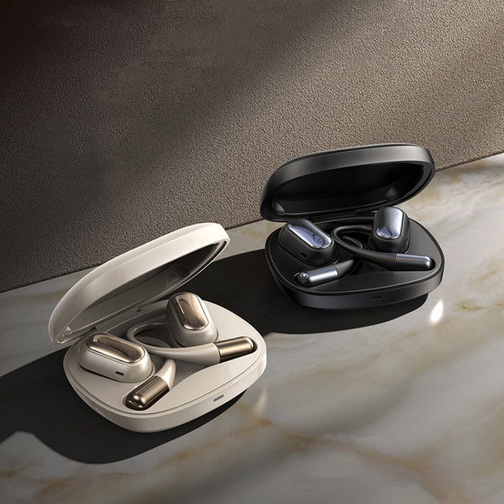 Lisslune | Wireless Noise-Canceling Bluetooth Earbuds With Ear Hooks