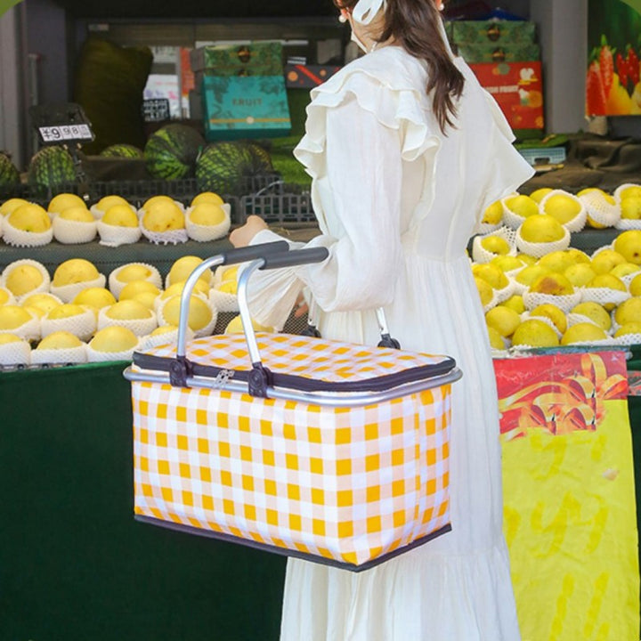 Lisslune | Foldable Outdoor Portable Picnic Basket