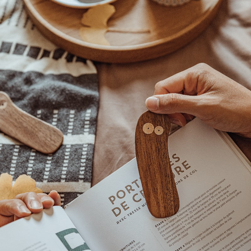 Lisslune | Wooden Tassel Creative Bookmark