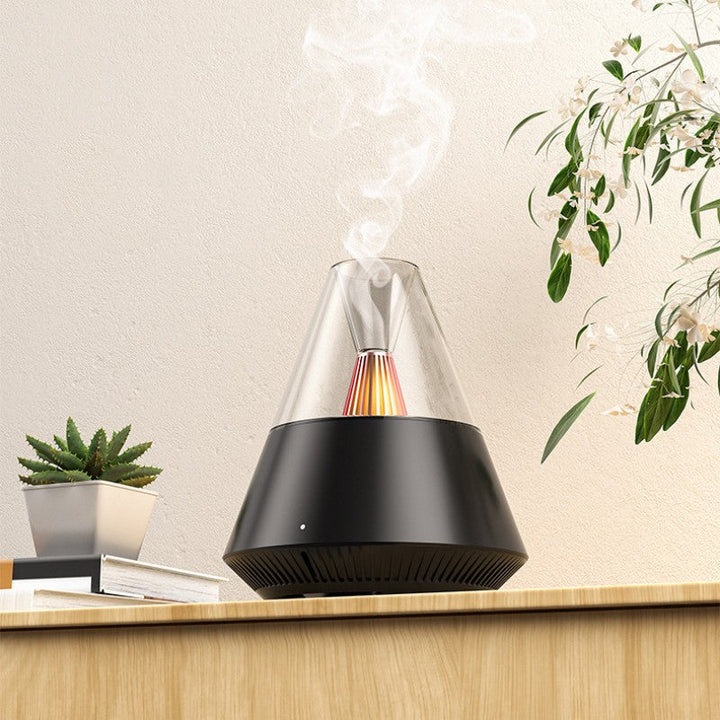 Lisslune | Mist Humidifier With Sleep-inducing Candlelight Aromatherapy