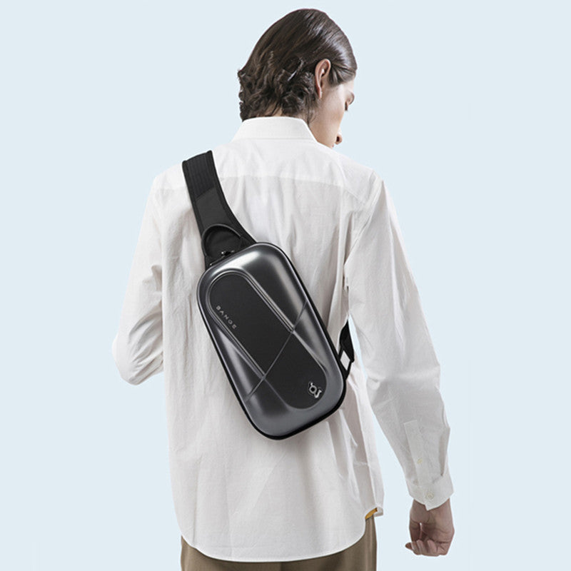 Lisslune | Casual Crossbody Hardshell Waterproof Sling Bag