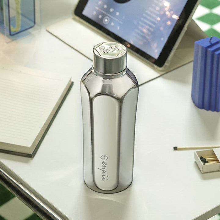 Lisslune | Portable Stainless Steel Large Capacity Hexagonal Thermos Cup