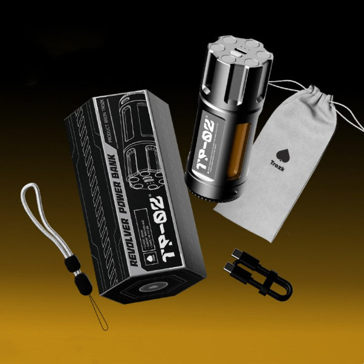 Lisslune | Creative Stress-Relief Mechanical Rotating Power Bank