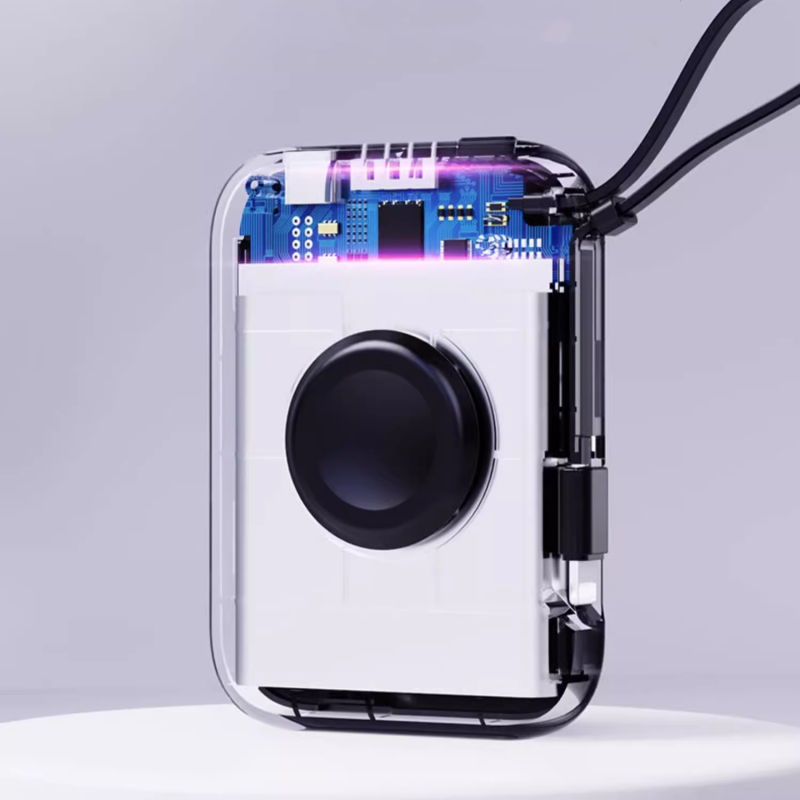 Lisslune | Portable Smartphone Watch 2-In-1 With Built-In Data Cable And Power Bank