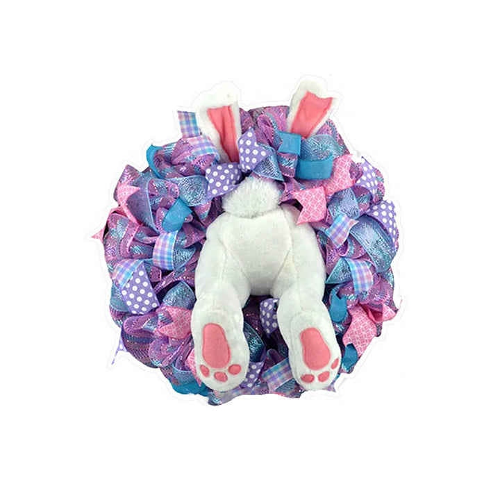 Lisslune | Easter Bunny Wreath Sticker