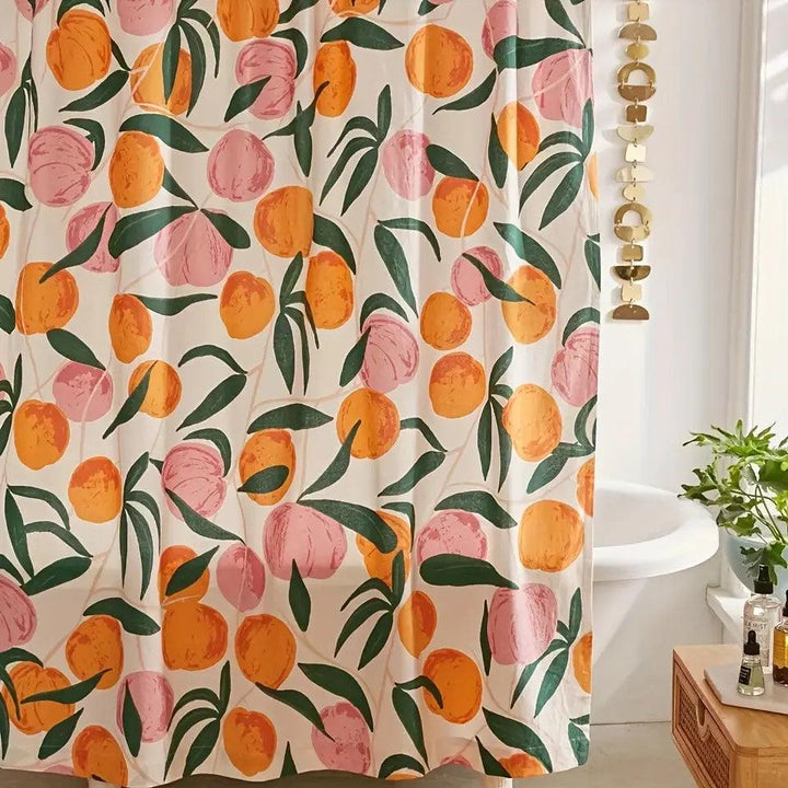 Lisslune | Shower curtain - Peach