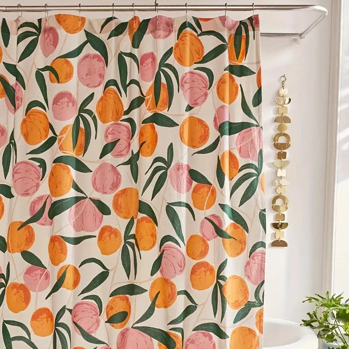 Lisslune | Shower curtain - Peach