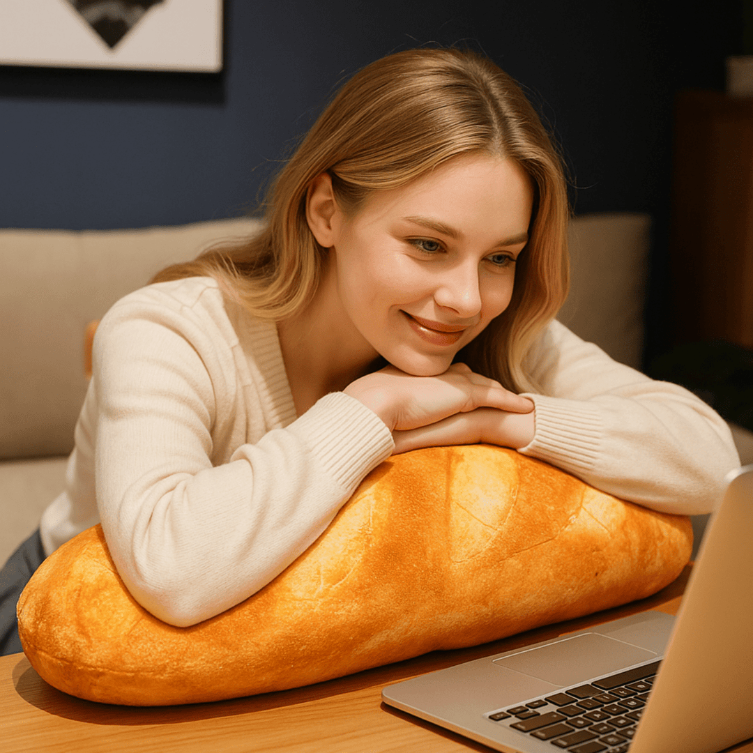 Lisslune | Plush pillow in baguette design for comfort & style