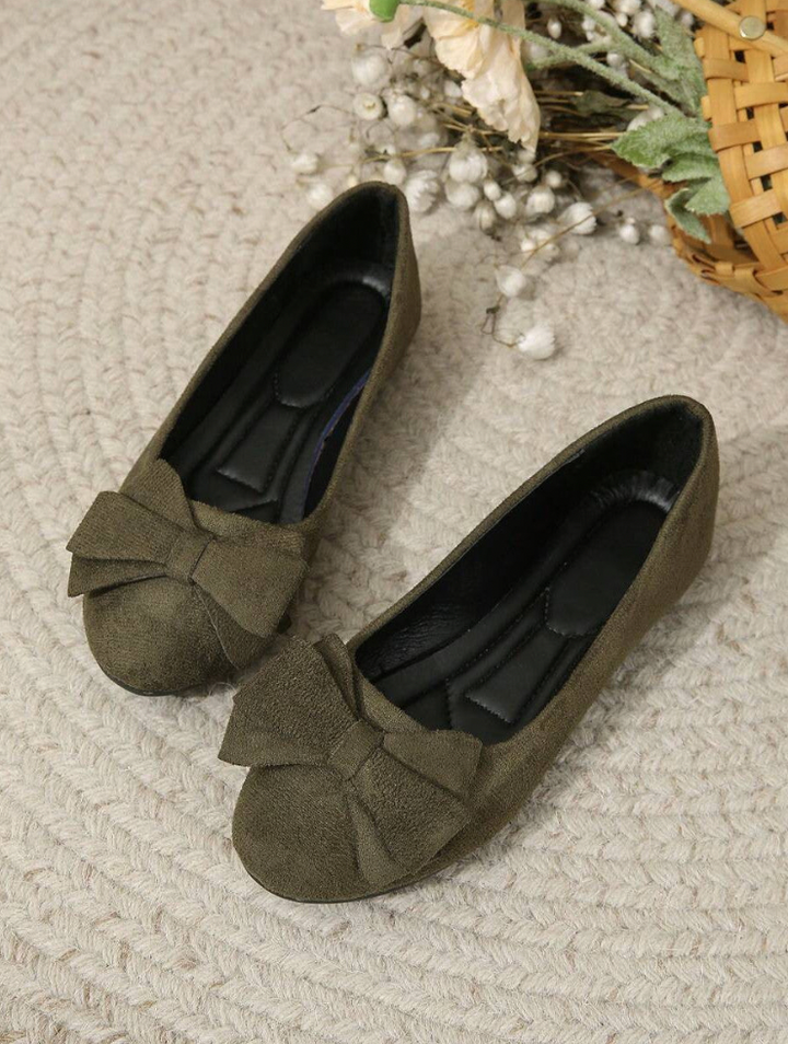 Lisslune | Bow Orthopedic Ballet Flats Women's Shoes