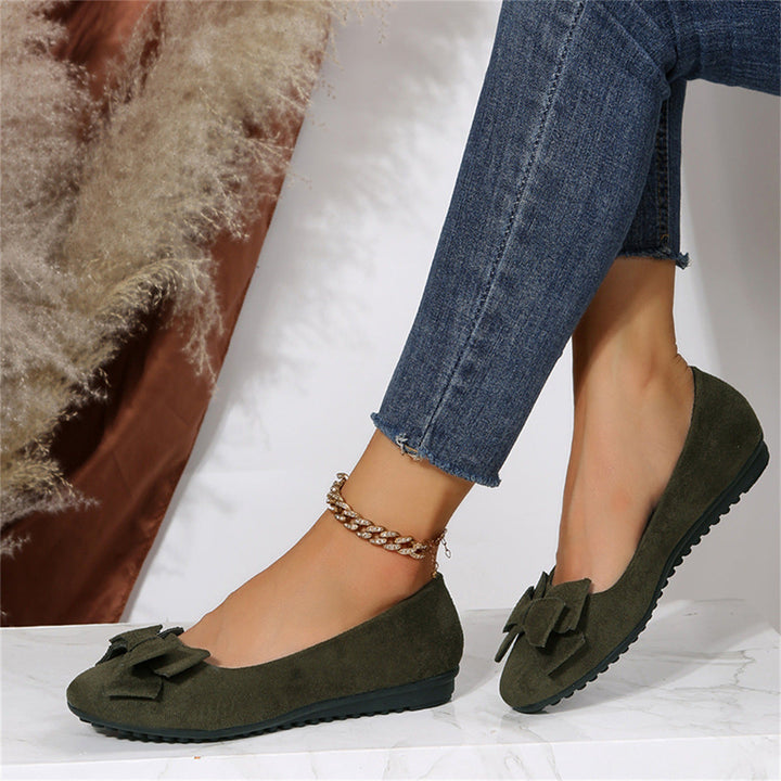 Lisslune | Bow Orthopedic Ballet Flats Women's Shoes