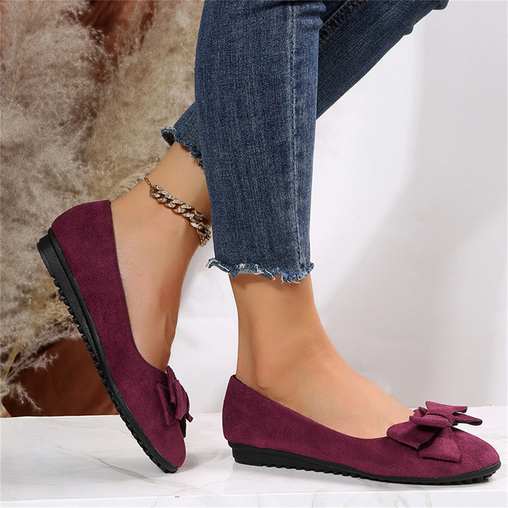Lisslune | Bow Orthopedic Ballet Flats Women's Shoes