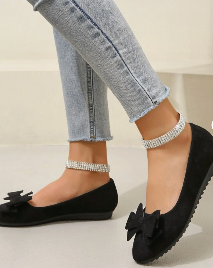 Lisslune | Bow Orthopedic Ballet Flats Women's Shoes