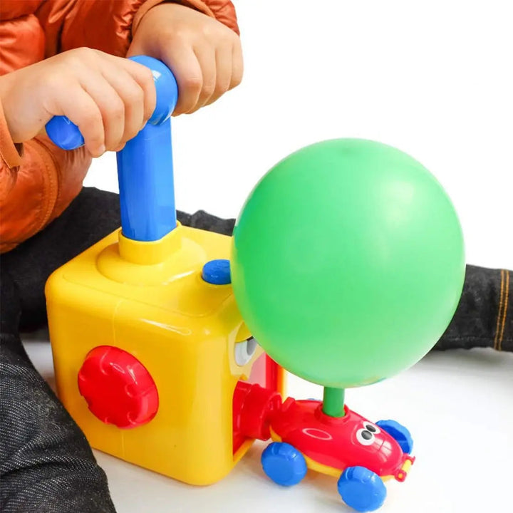 Lisslune | Balloon Racing Car Experiment Set for Playful Physics Experience