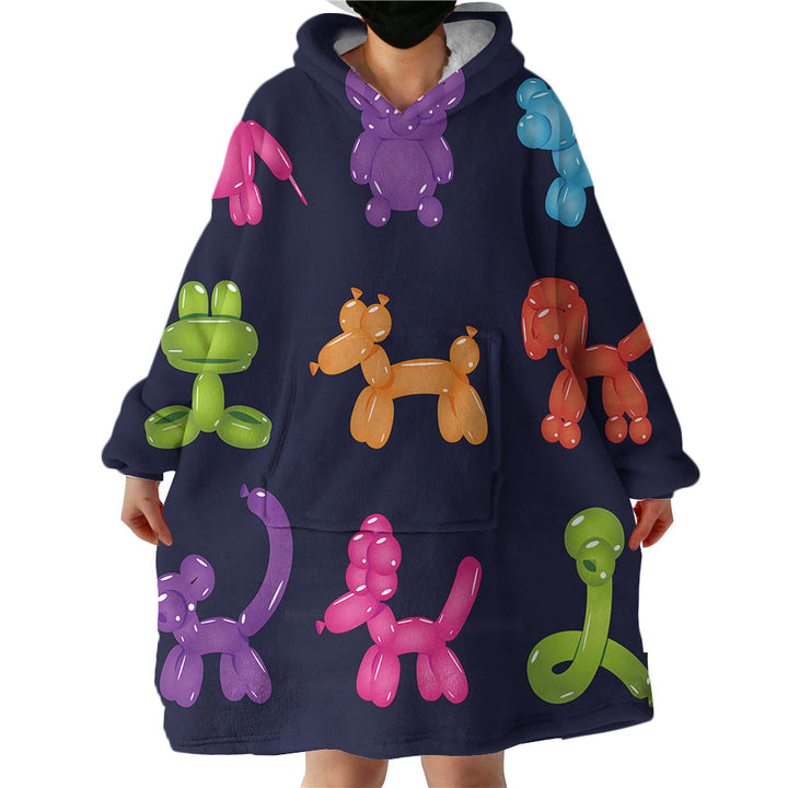 Lisslune | Therapeutic Blanket Hoodie - Balloon Dog (Made to Order)