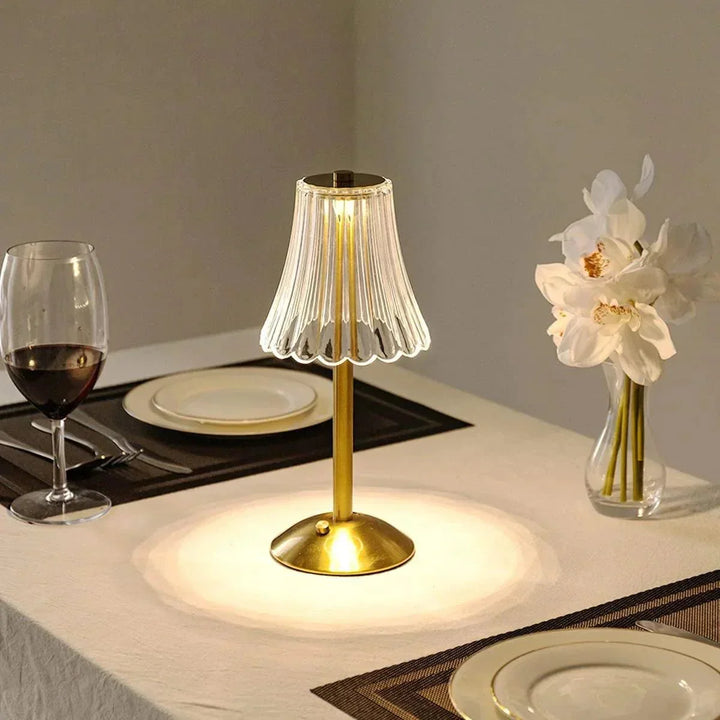 Lisslune | AuraGlow Table Lamp - Rechargeable LED Lamp with Dimming Function