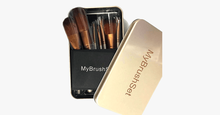 Lisslune | Premium Makeup Brush - Set with 12 - Ideal for a Complete Makeover